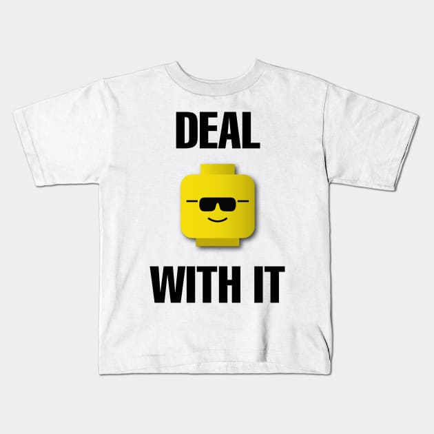 Deal With It Kids T-Shirt by fullgrownham